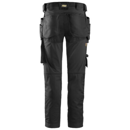 Snickers 6241 Allroundwork Stretch Trousers (Black) - Image 2